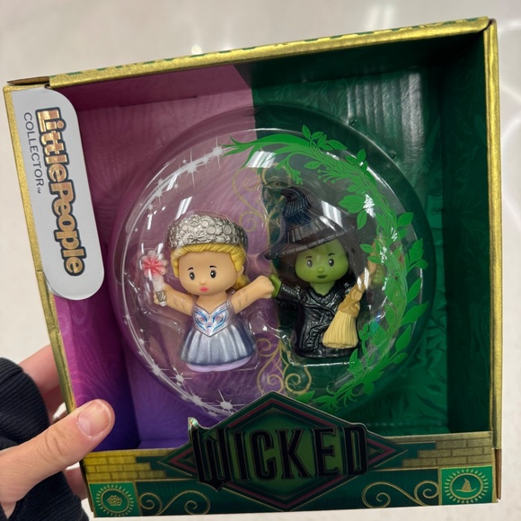 Little People Glinda & Elphaba Wicked: For Good Collector Figure Set - 2pk - Picture 1 of 4